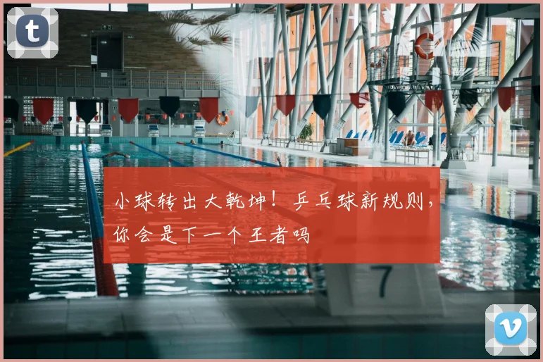 小球转出大乾坤!乒乓球新规则,你会是下一个王者吗